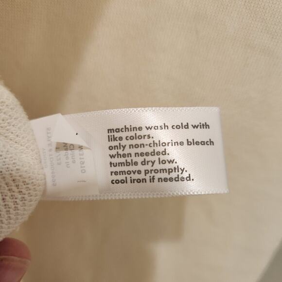 Three Dots Cropped Hoodie Sweatshirt - Size XL - Picture 7 of 7